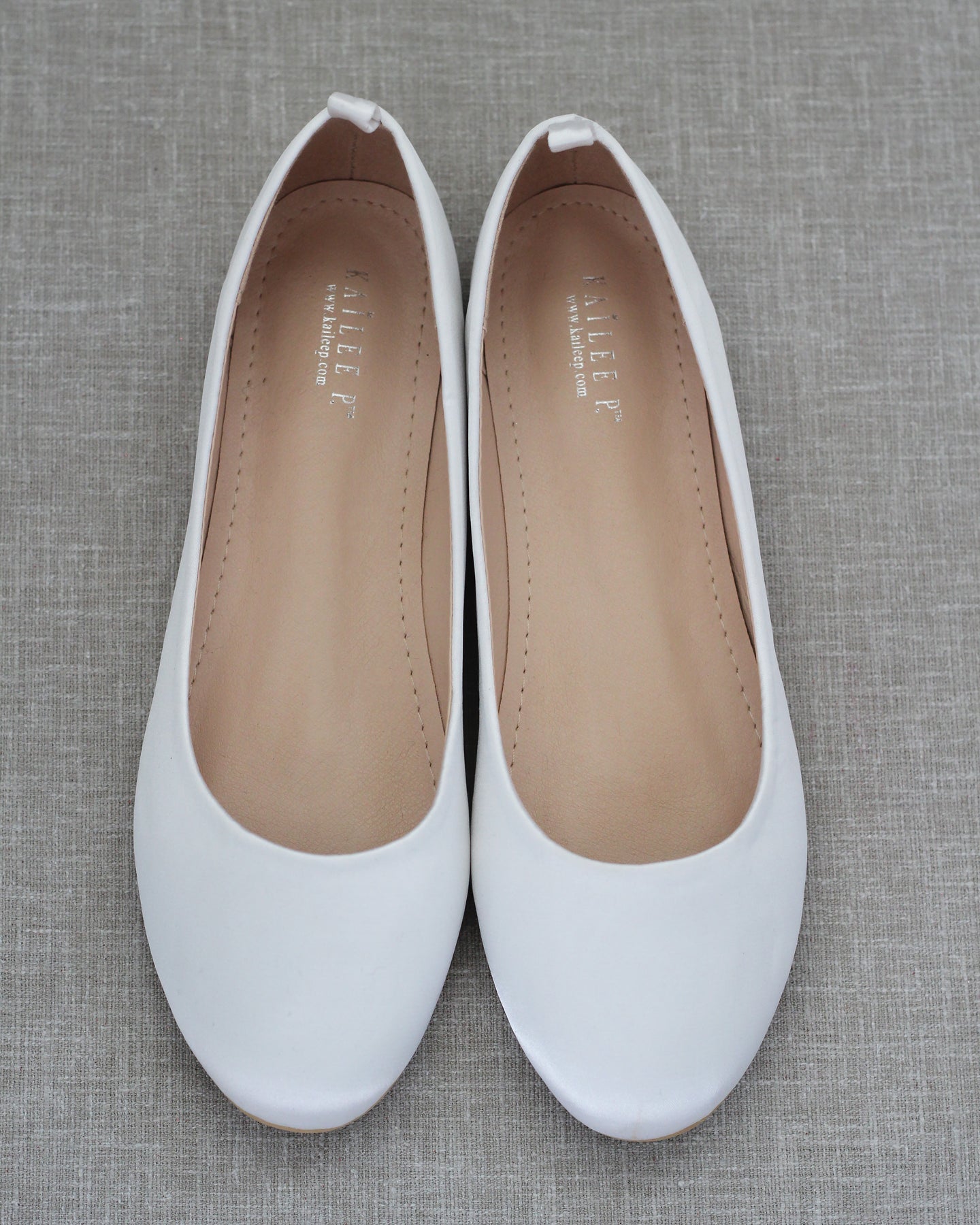 white flats for women