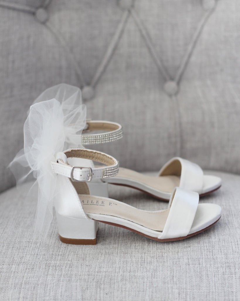 ivory sandal heels