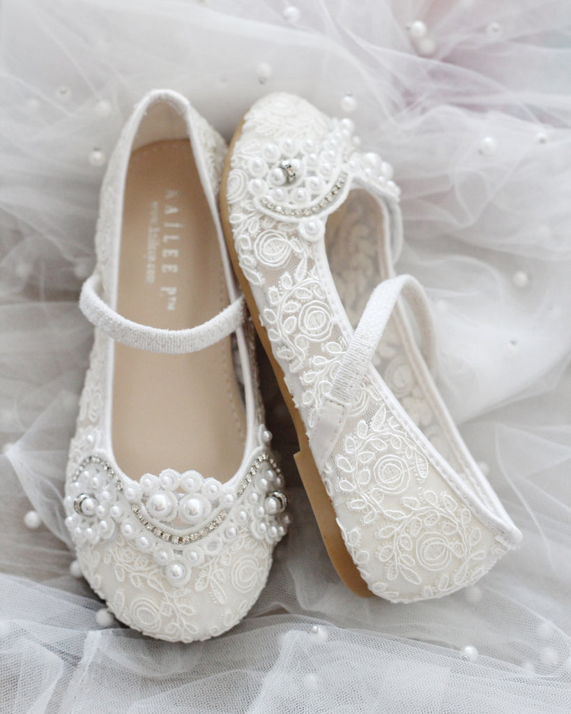 lace mary janes