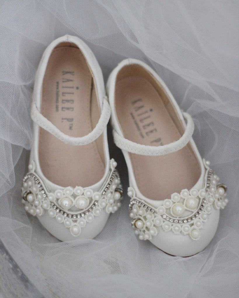 ivory communion shoes