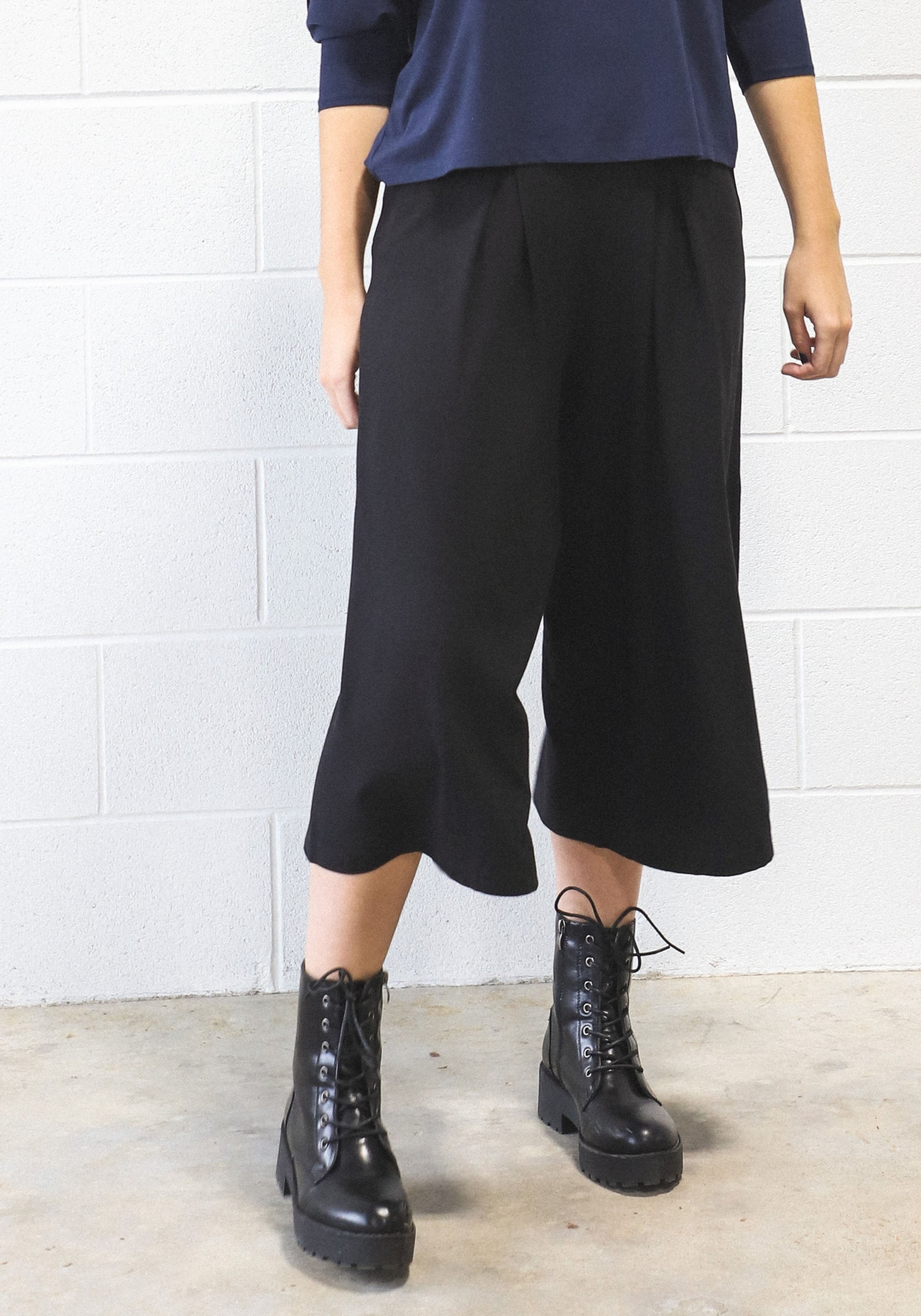 Grace Wide Leg Pants -Black, Sarah Sue Design