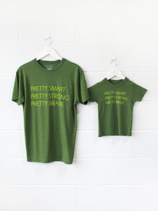Pretty Project T-Shirt Original -Green - *Child/Youth