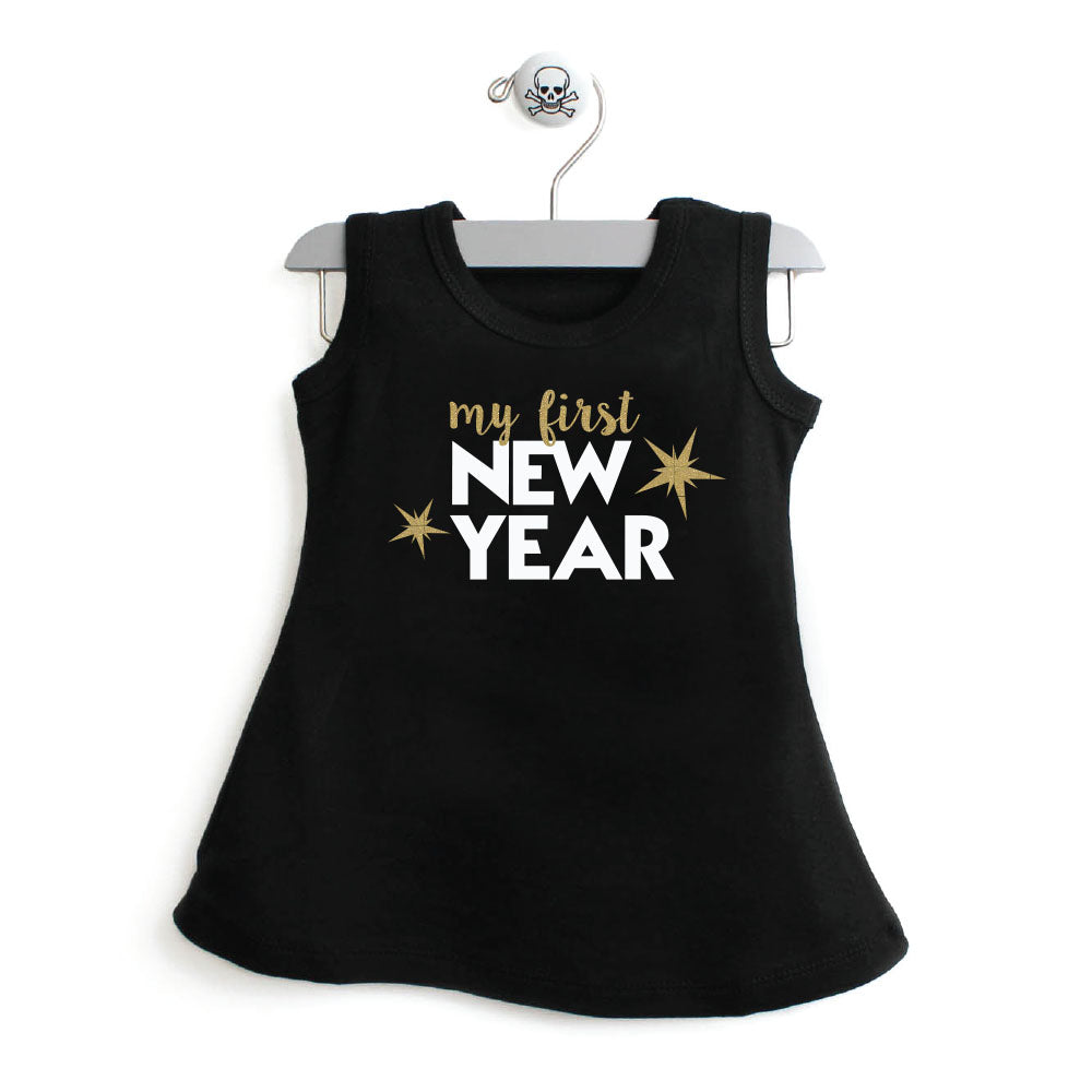 baby's first new year's clothing