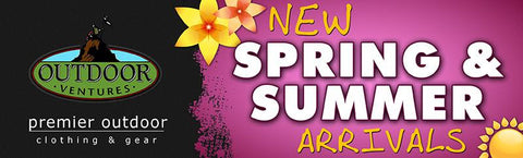 Outdoor Ventures New Spring & Summer Arrivals 2018