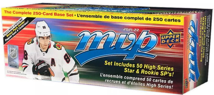 2021-22 Upper Deck MVP Hockey Box Set