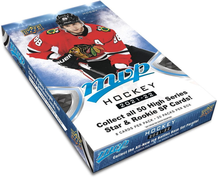 2021-22 Upper Deck MVP Hockey Hobby Box - 20 Packs