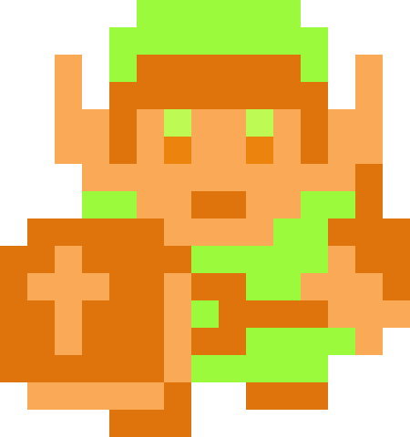 8-Bit Link - 30th Anniversary The Legend of Zelda Series