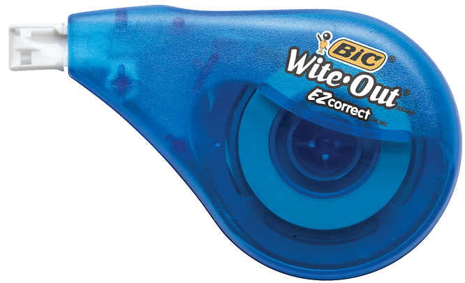 BIC Wite-Out EZ Correct - 8 Pack (6 Regular, 2 Mini)