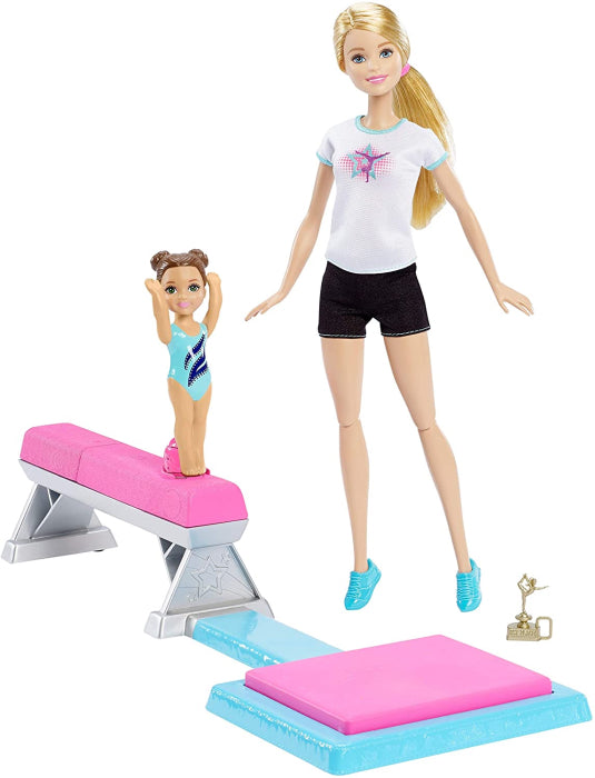 Barbie Flippin Fun Gymnast Playset