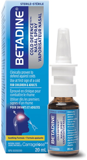 Betadine Cold Defence Nasal Spray - 20 mL