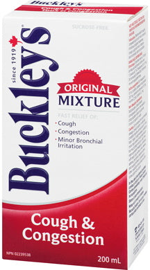 Buckley's Original Mixture Cough Syrup for Cough and Congestion Relief - 200 mL