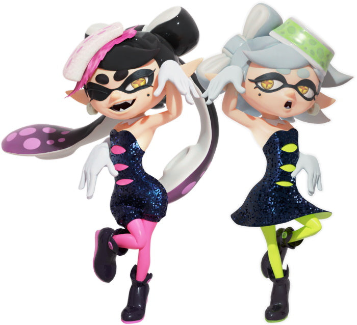 Callie & Marie Amiibo 2 Pack -  Splatoon Series - Super Smash Bros. Series