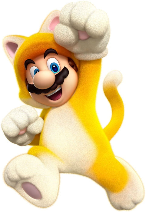Cat Mario Amiibo - Super Mario Series