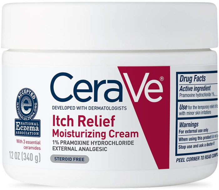 CeraVe Itch Relief Moisturizing Cream - 340g / 12 oz