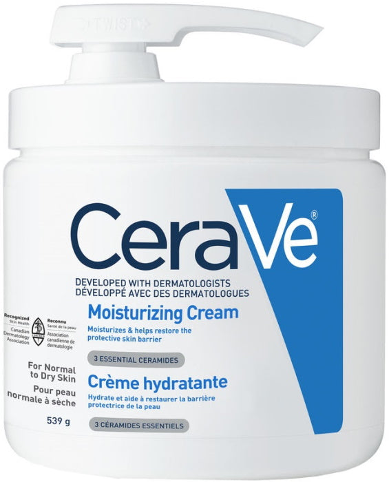 CeraVe Moisturizing Cream for Normal To Dry Skin with Pump - 539g / 19 Oz
