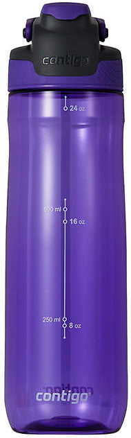 Contigo AutoSeal Tritan Water Bottles - 3 Pack - Purple, Pink, Blue