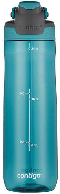 Contigo AutoSeal Tritan Water Bottles - 3 Pack - Green, Blue, Yellow