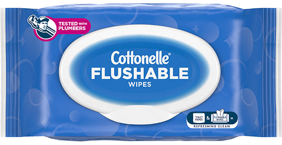 Cottonelle Flushable Wipes - 560-count