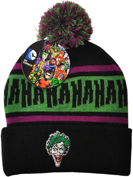 DC Comics The Joker Cuff Beanie