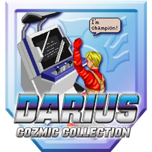 Darius Cozmic Collection: Console w/ Post Card + Sagaia Pin