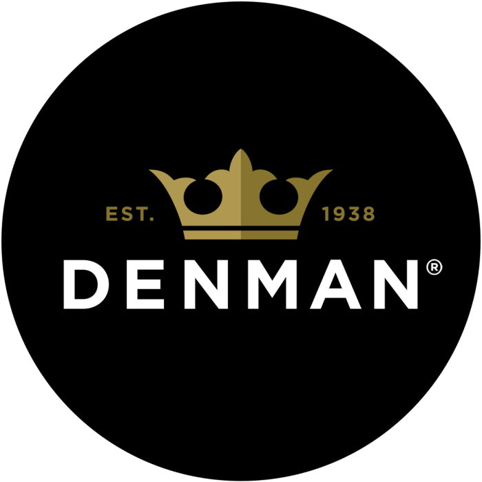 Denman D3 Original Styler 7 Row Nylon Bristles Hair Brush - Black/Red