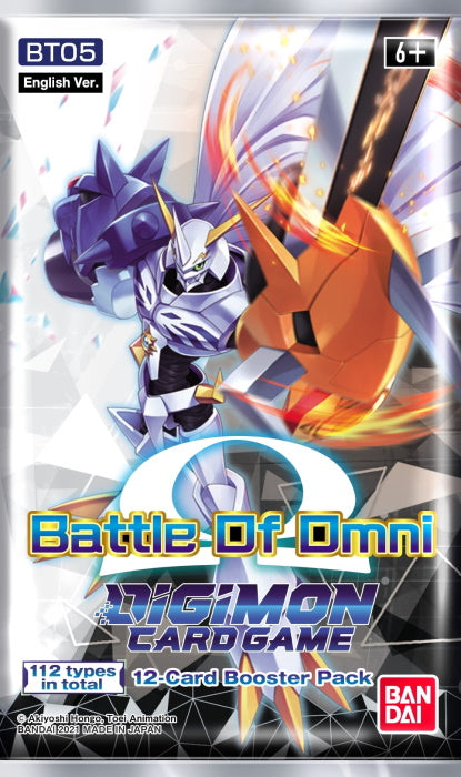 Digimon Card Game: Battle of Omni (BT05) Booster Box - 24 Packs