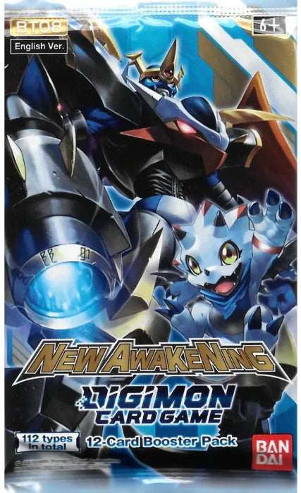 Digimon Card Game: New Awakening (BT-08) Booster Box - 24 Packs