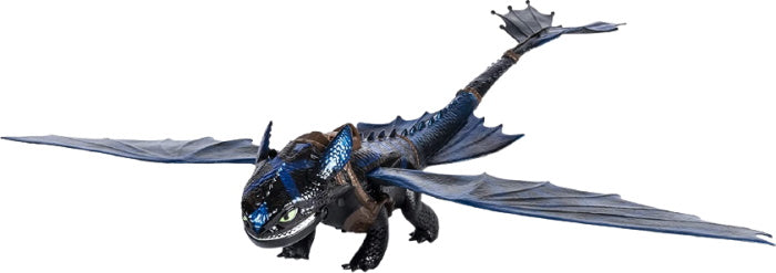 DreamWorks Dragons: Giant Fire Breathing Toothless - 20-Inch Dragon with Fire Breathing Effects and Bioluminescent Color
