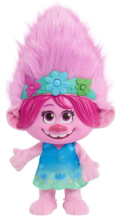 DreamWorks Trolls World Tour: Color Poppin’ Poppy Plush Fashion Doll
