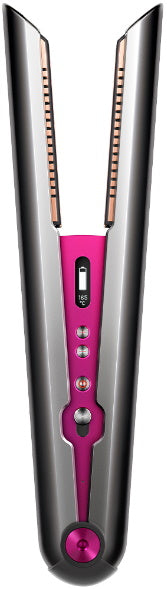 Dyson Corrale Hair Straightener - Black/Nickel Fuchsia