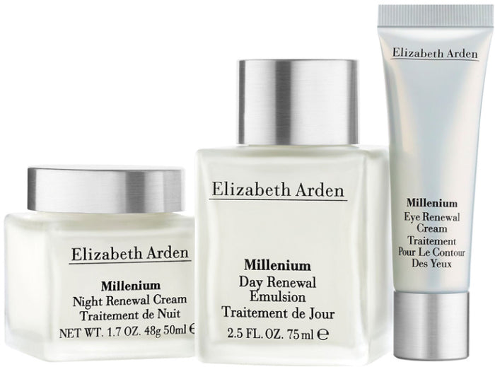 Elizabeth Arden Millenium Day + Night + Eye Renewal Cream - 3-Piece Set - 75mL/15mL/50mL