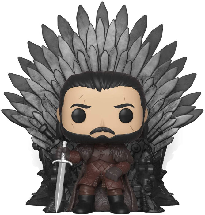 Funko POP! Deluxe: Game of Thrones - Jon Snow on the Iron Throne Vinyl Figure