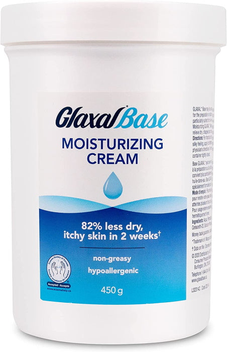 Glaxal Base Moisturizing Cream For Sensitive Skin - 450g / 15.9 Oz