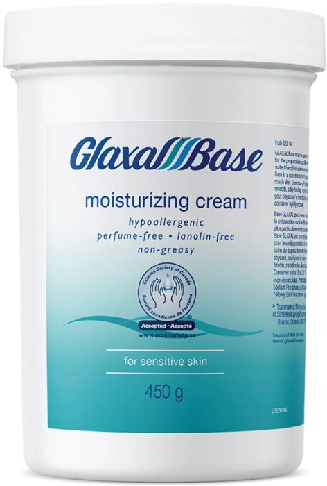 Glaxal Base Cream Moisturizing Cream For Sensitive Skin - 450g + 50g