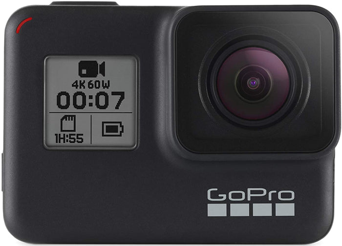 GoPro HERO7 Black - Waterproof Action Camera w/ Accessory Adventure Kit