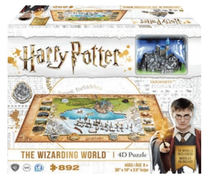 Harry Potter: The Wizarding World 4D Puzzle