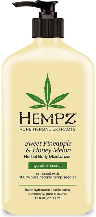 Hempz Sweet Pineapple & Honey Melon Herbal Body Moisturizer - 500mL