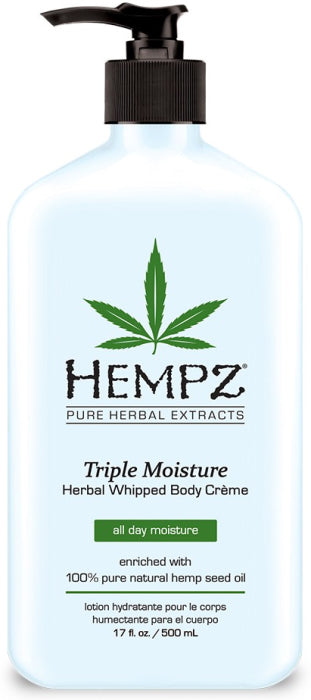 Hempz Triple Moisture Herbal Whipped Body Crème - 500mL