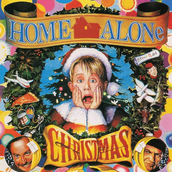 Home Alone Christmas - Limited Edition Clear Red/Green Christmas Party Swirl Vinyl
