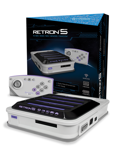 Hyperkin Retron 5 HD Gaming Console for Nintendo/SEGA - Grey