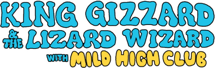 King Gizzard & The Lizard Wizard with Mild High Club - Sketches Of Brunswick East: Yellow with Sky Blue Splatter Vinyl