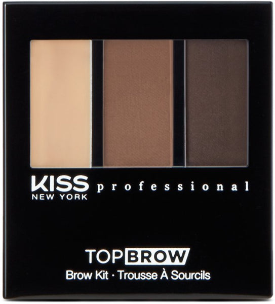 Kiss New York Professional Top Brow Brow Kit - Chocolate