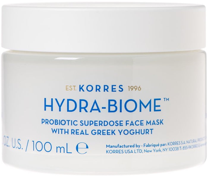 Korres Hydra-Biome Probiotic SuperDose  Greek Yoghurt Mask - 100mL / 3.38 Fl Oz