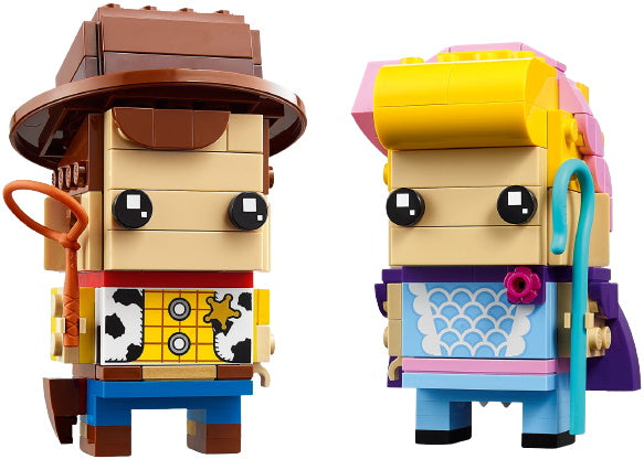 LEGO BrickHeadz: Disney Pixar’s Toy Story - Woody and Bo Peep Building Set - 40553
