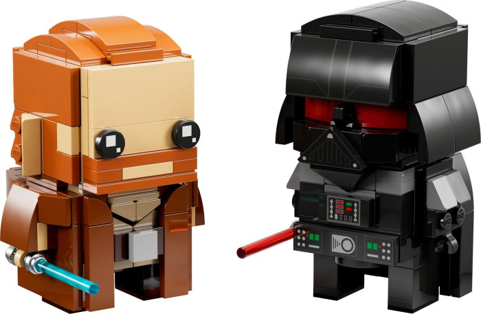 LEGO BrickHeadz: Star Wars - Obi-Wan Kenobi & Darth Vader Building Set - 40547