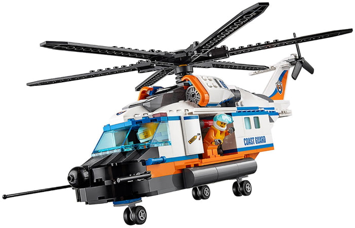 LEGO City: Heavy-duty Rescue Helicopter Building Set - 60166