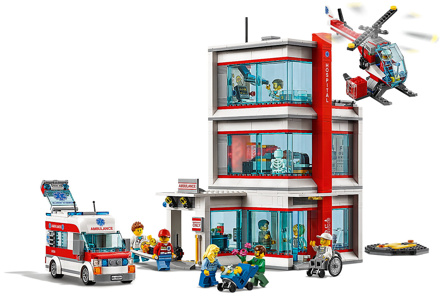 LEGO City: LEGO City Hospital Building Set - 60204