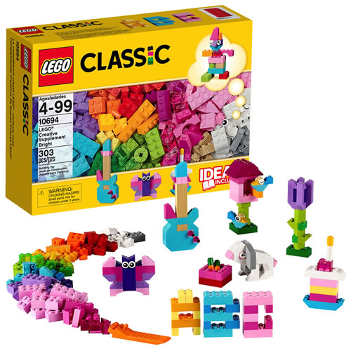 LEGO Classic: Creative Supplement Bright - 10694