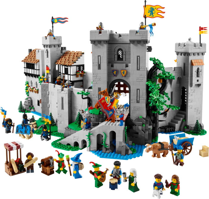 LEGO Icons: Lion Knights' Castle Building Set - 10305
