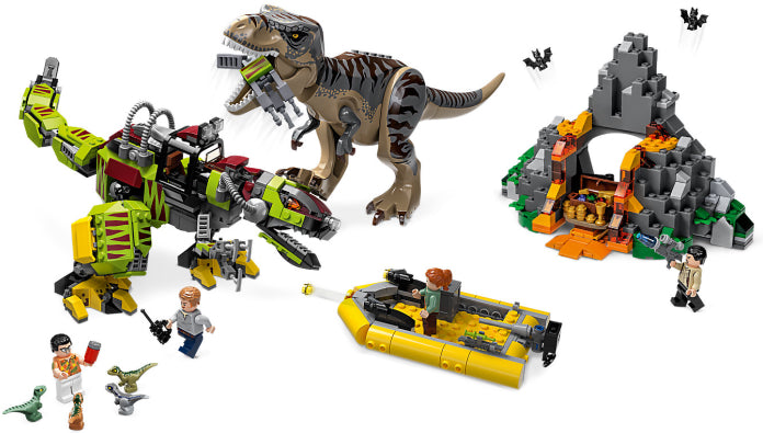 LEGO Jurassic World: T. rex vs Dino-Mech Battle Building Set - 75938